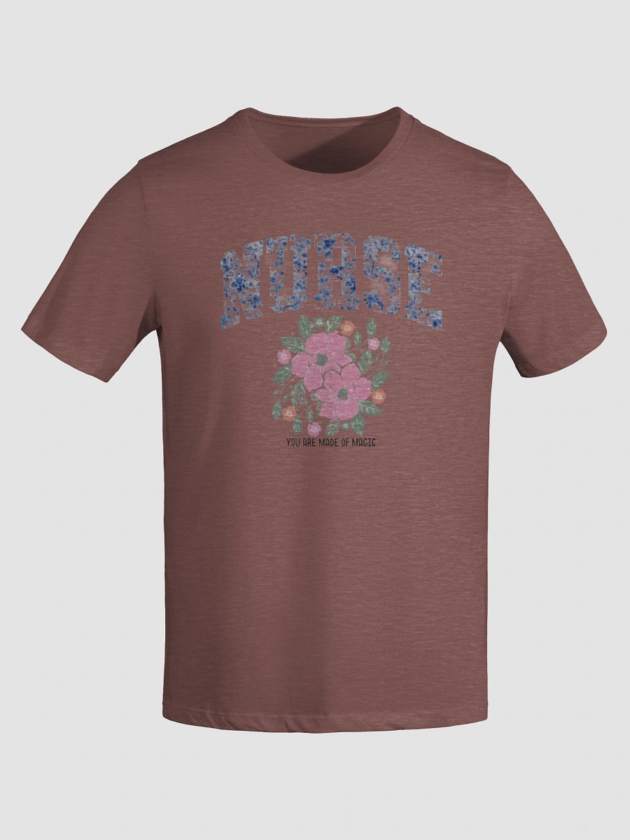 Women's Supersoft Relaxed-fit T-Shirt Nurse Flower product image (7)