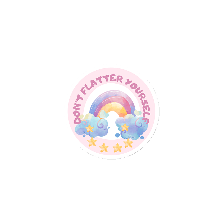 “Don’t Flatter Yourself” Magnet product image (1)