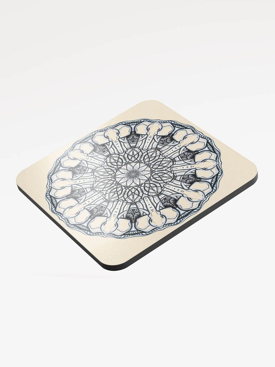 Mandala Dreams Glossed Cork Coaster product image (3)