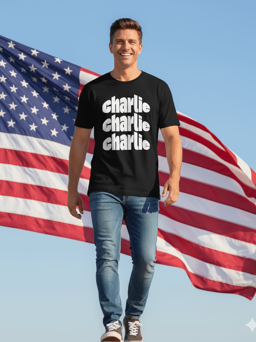 Charlie Pixelated Pastel Dreams T-Shirt product image (1)