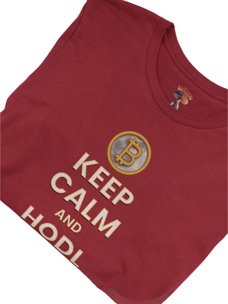 KEEP CALM AND HODL ON T-SHIRT product image (5)