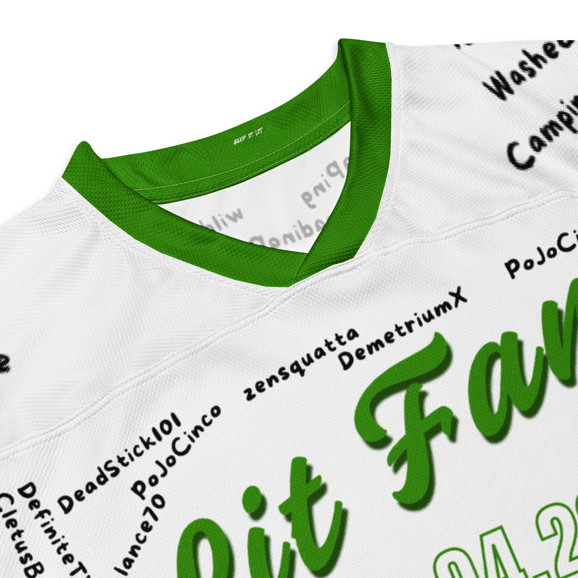 Limited Edition 4/20 Jersey w/ Names product image (3)
