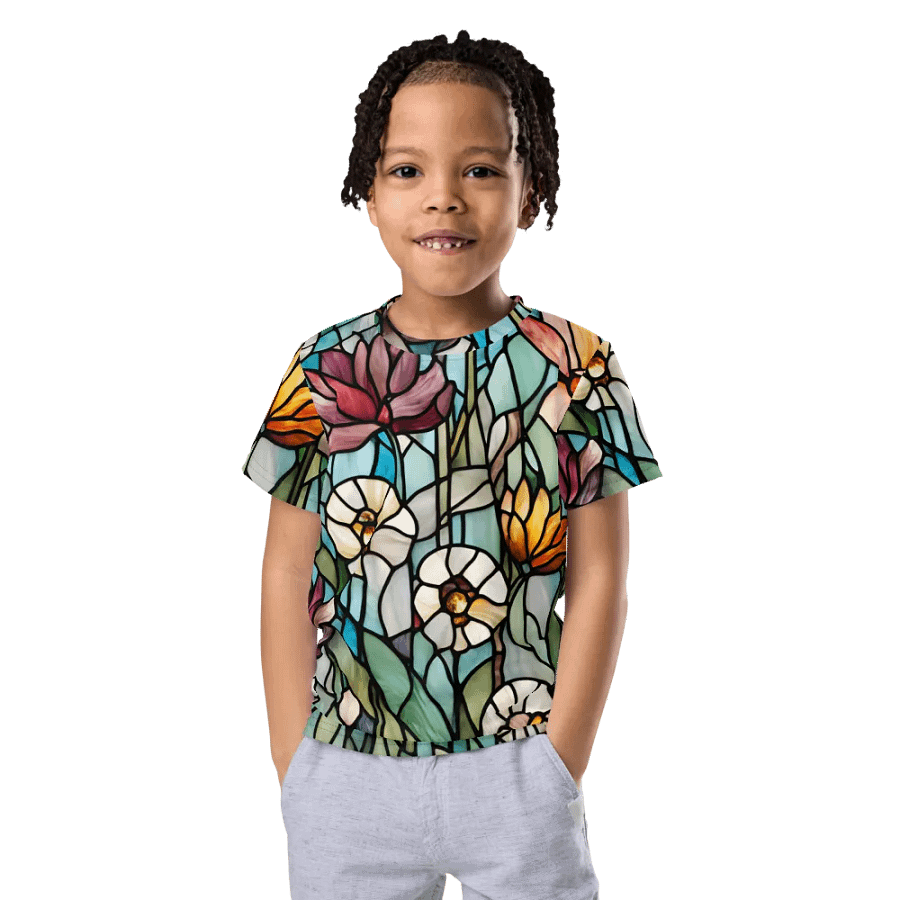 Floral Fantasy Kids T-Shirt product image (11)