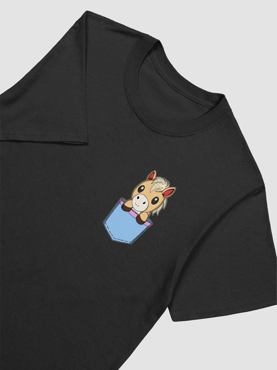 Pocket Waffle & Relatable Horses Hug T-Shirt | Cute Plush Horse Duo Tee | Cute Front & Back Print product image (21)