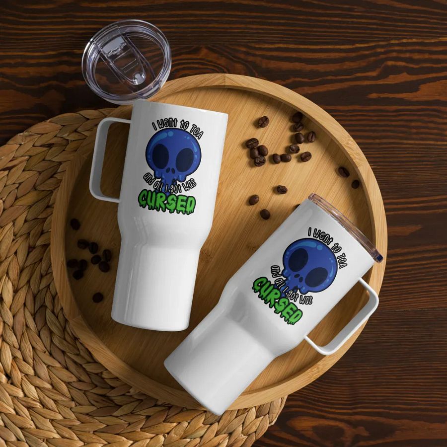 All I Got Was Cursed - Shaman - Travel Mug w/Handle product image (12)
