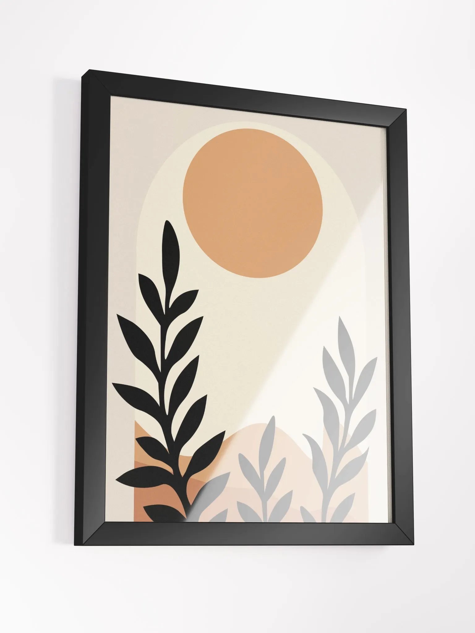 Sunrise Silhouette Framed Poster product image (32)