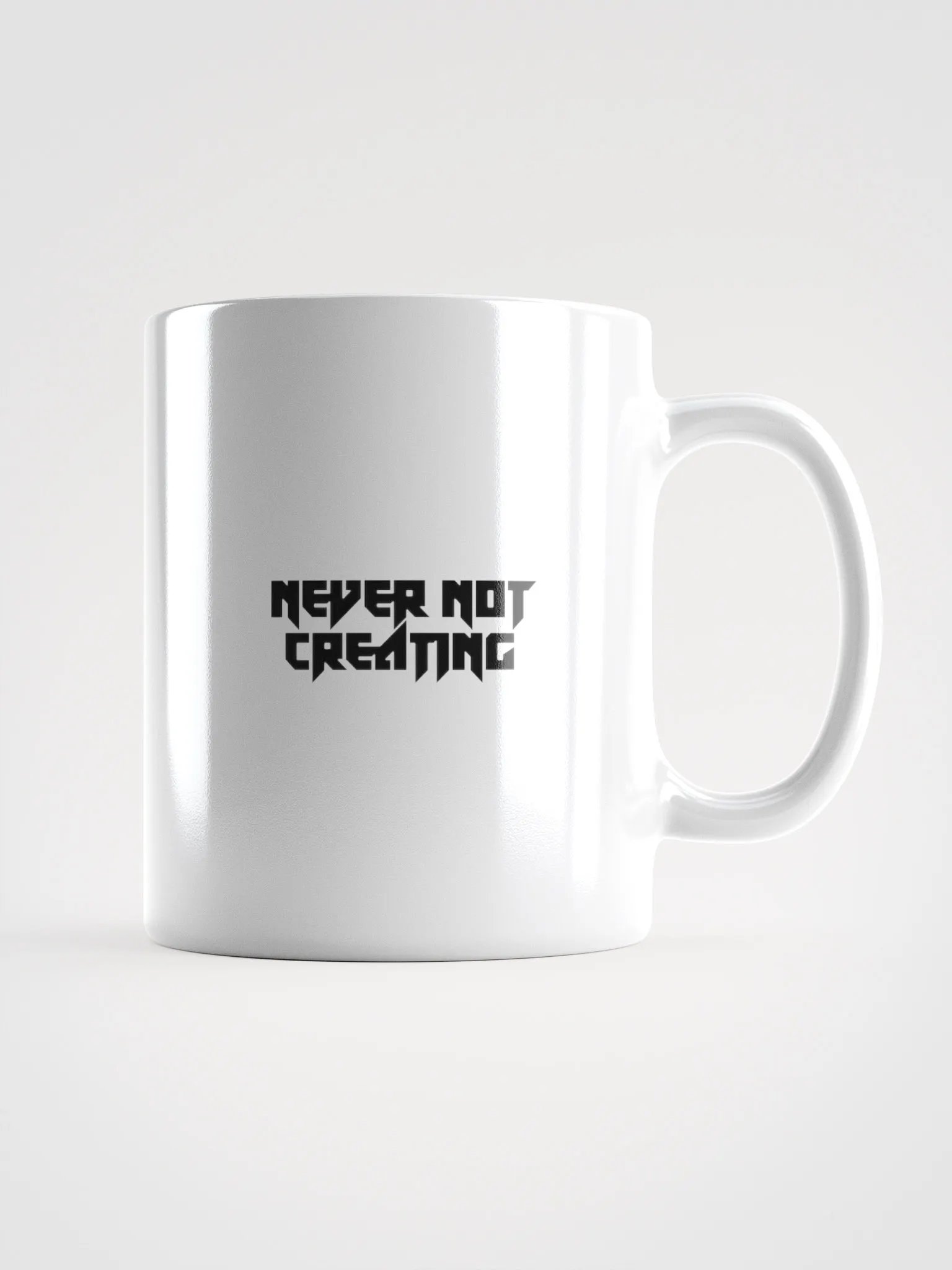 Never Not Creating Mug (White) product image (1)