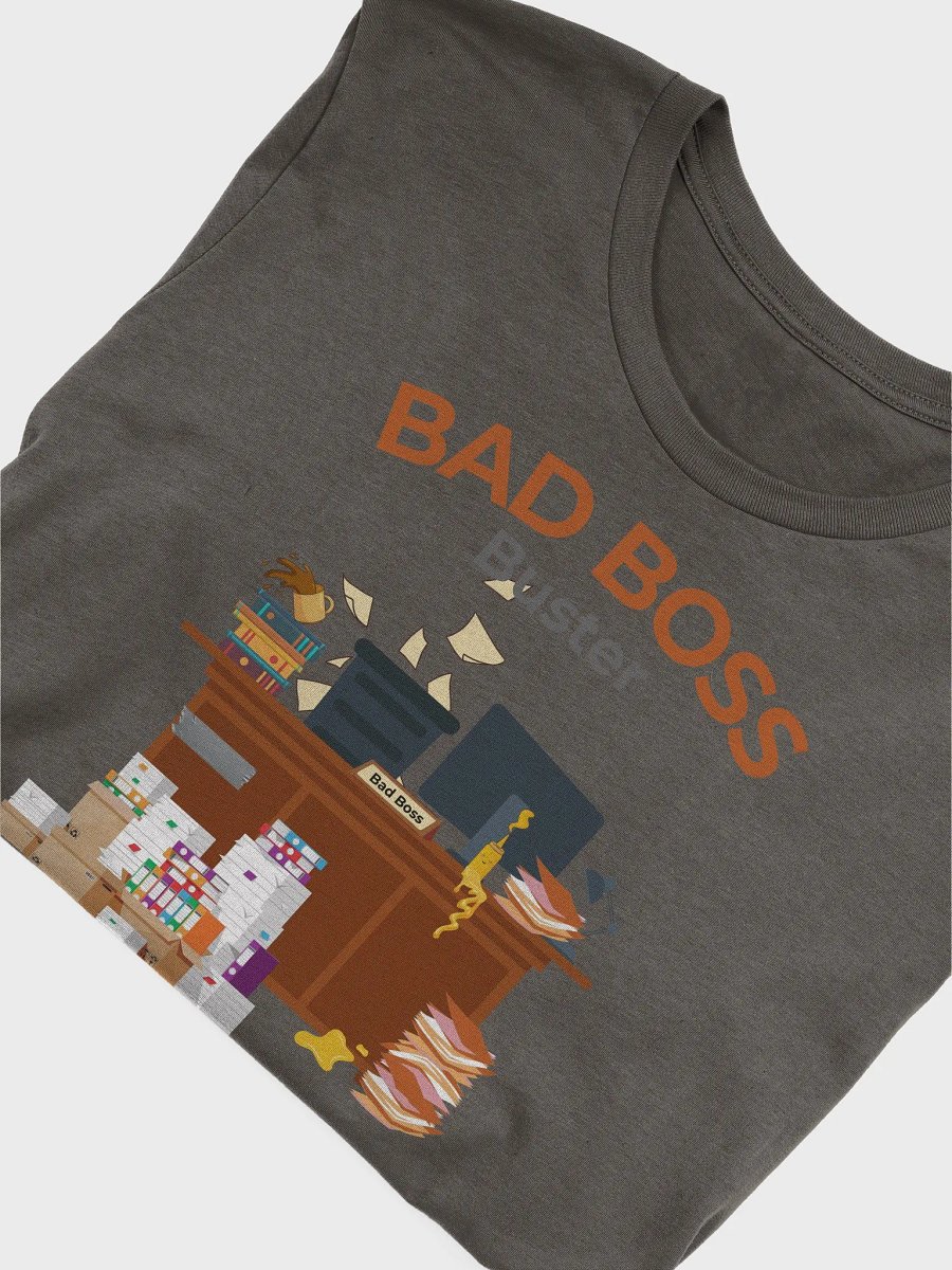 Bad Boss Buster White Logo Tee product image (89)