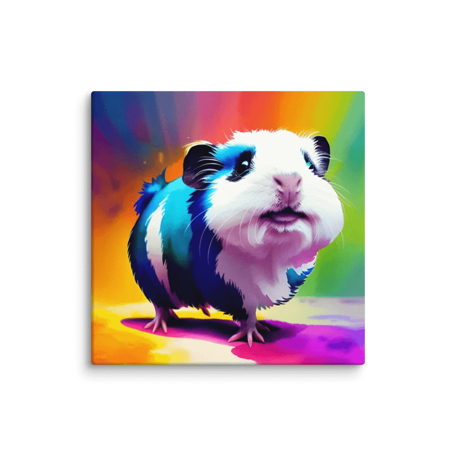 Cute Guinea Pig Digital Painting - v1 product image (1)