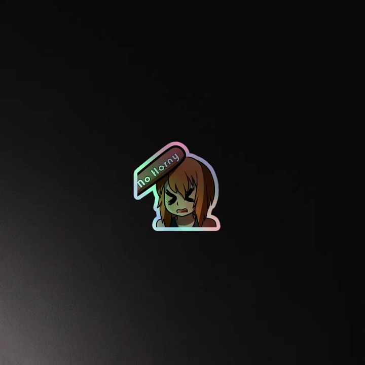 Miko No Horny (BONK) Holo-Sticker! product image (4)