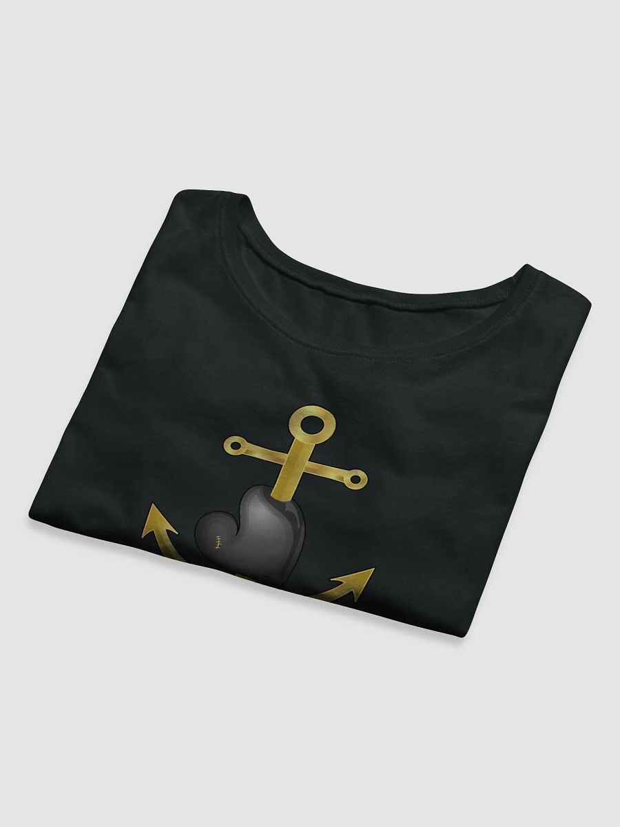 N4TWH Black Heart Cropped Tee product image (5)