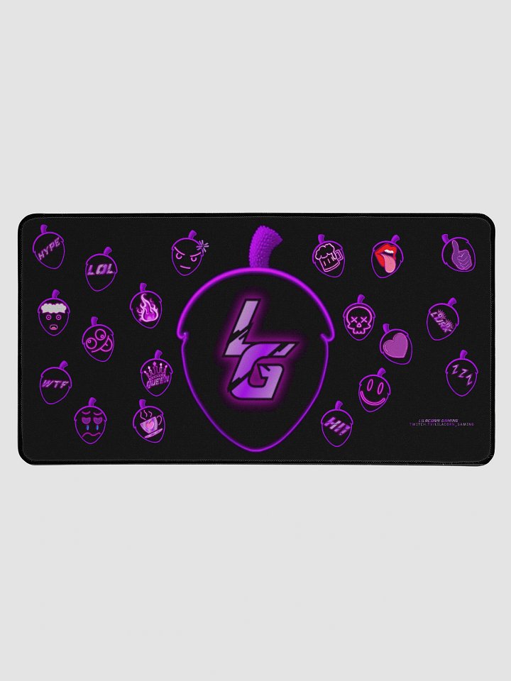 Emote Desk Mat Black product image (1)