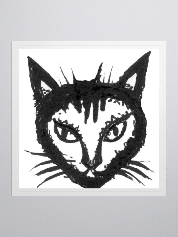 NecroCat Sticker product image (1)