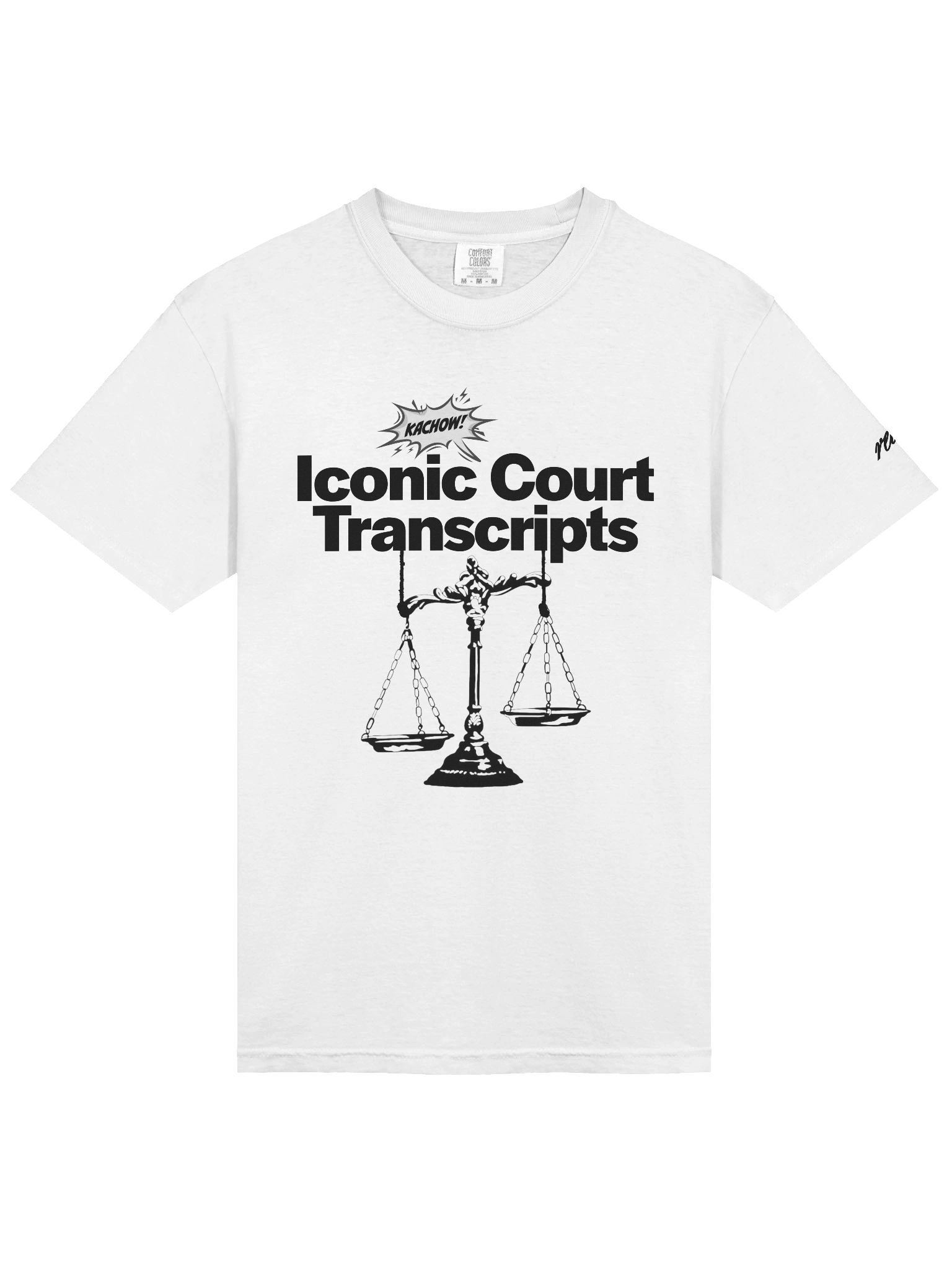 Iconic Court Transcripts Classic T-Shirt product image (5)
