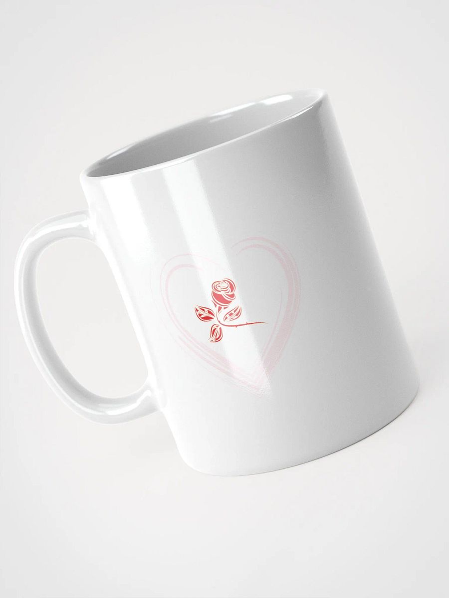 Golden Rose Heart Mug product image (8)