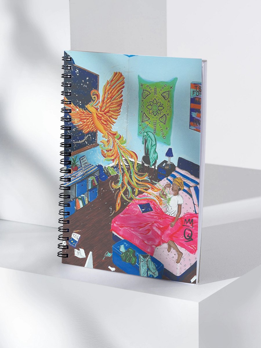 Phoenix Dreams Spiral Notebook product image (4)