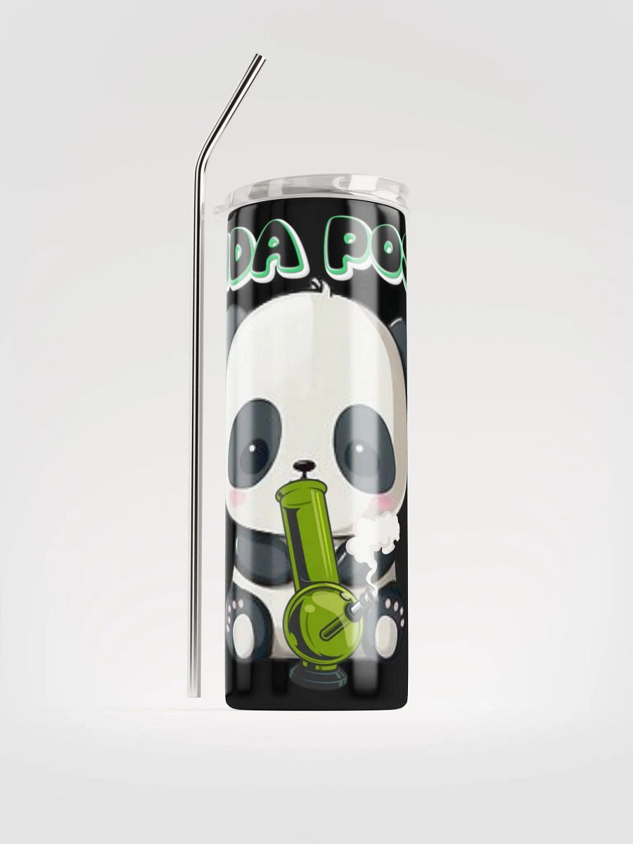 Panda Posse Cup Tumbler w/ Straw product image (1)