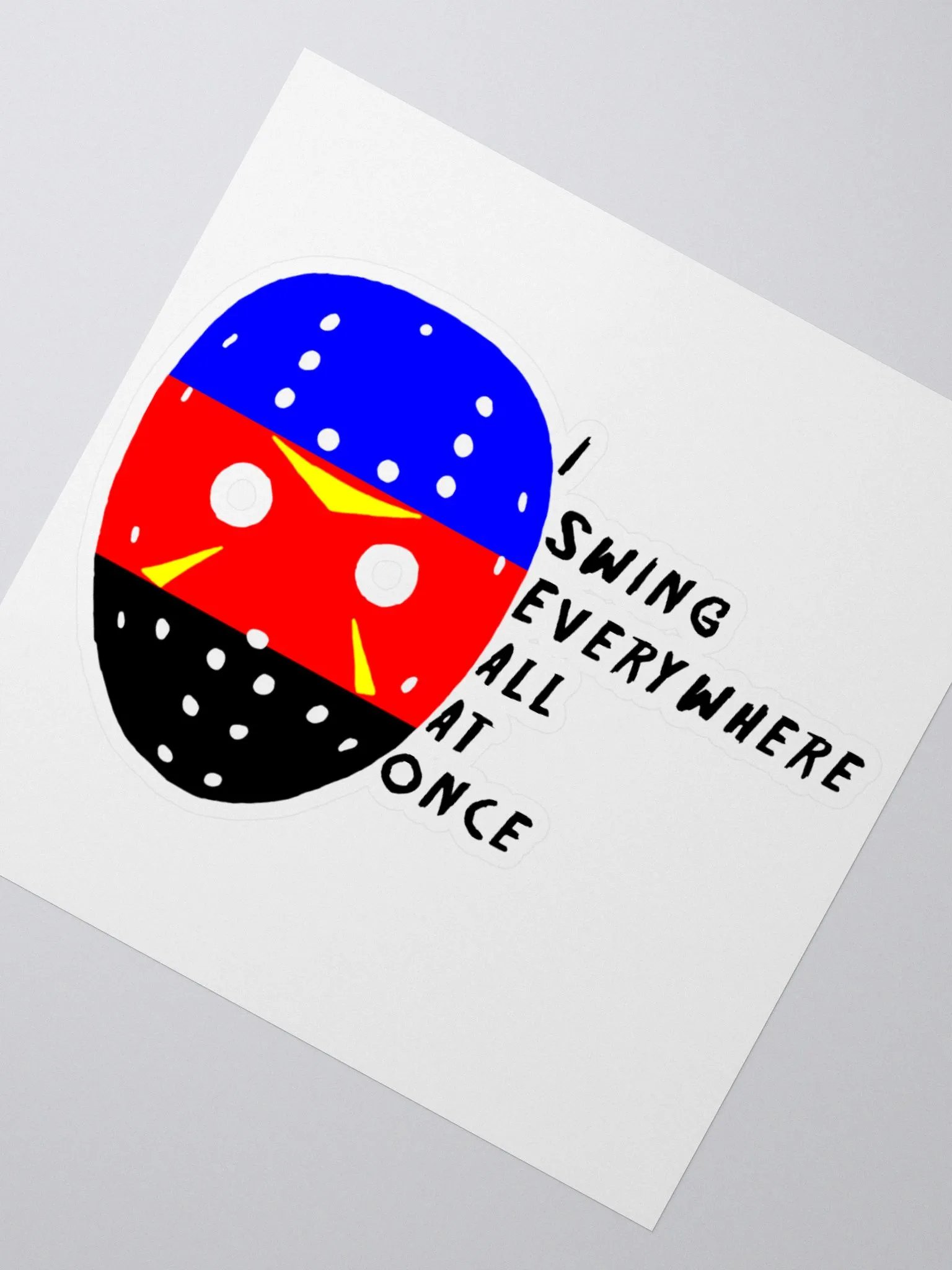 Poly Jason Sticker product image (2)