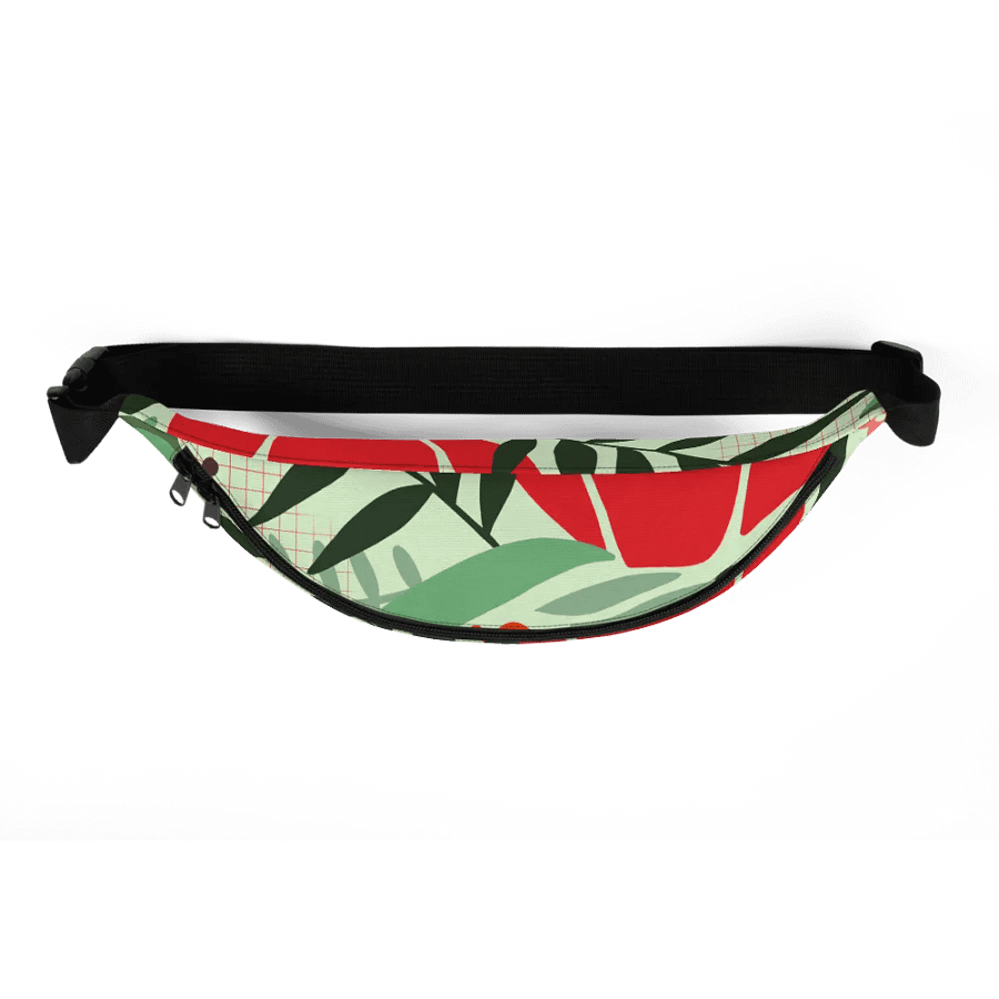 Botanical Bliss All-Over Print Fanny Pack product image (10)