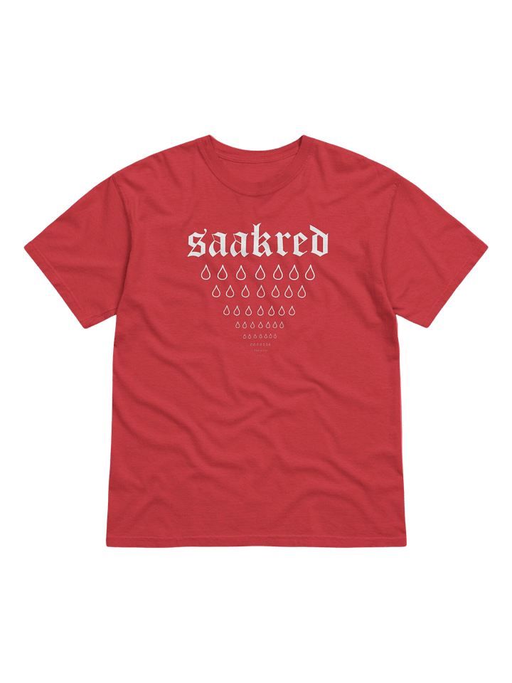 Saakred Tears Tee (red) product image (1)