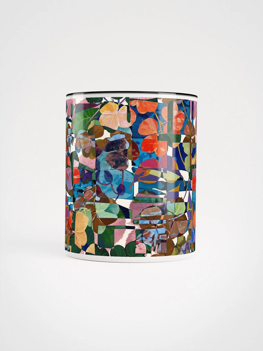 Vibrant Leaf Collage Ceramic Mug product image (66)