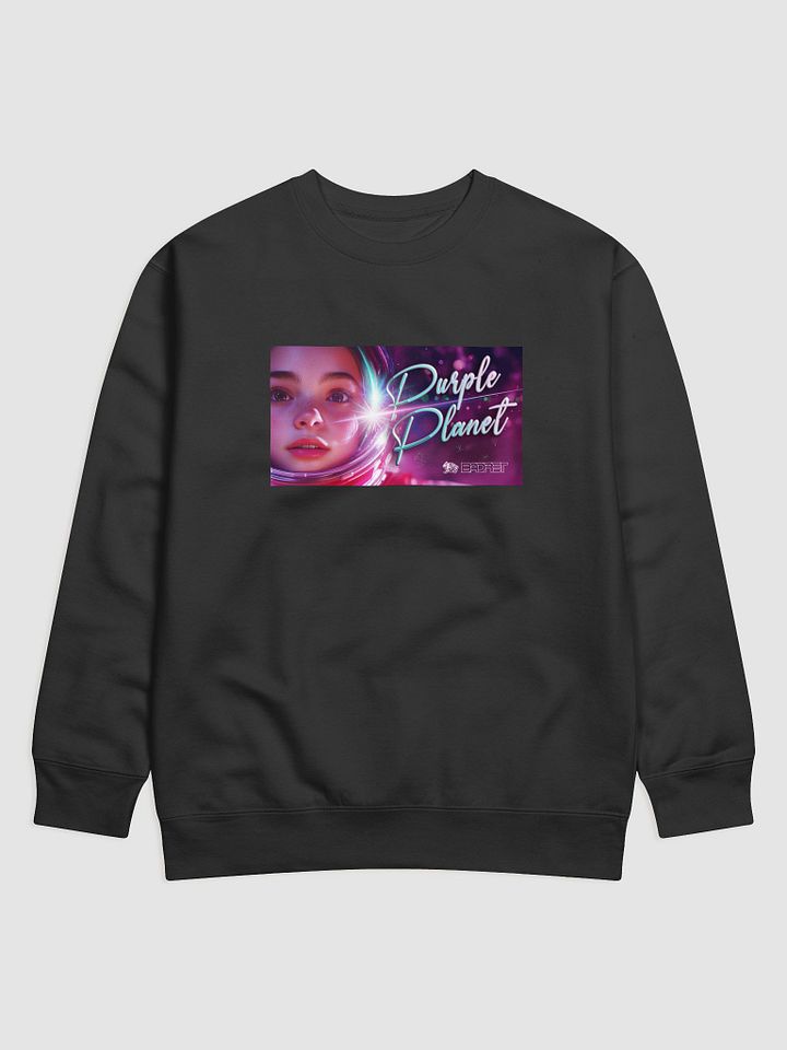 Sweat-shirt Purple Planet product image (1)