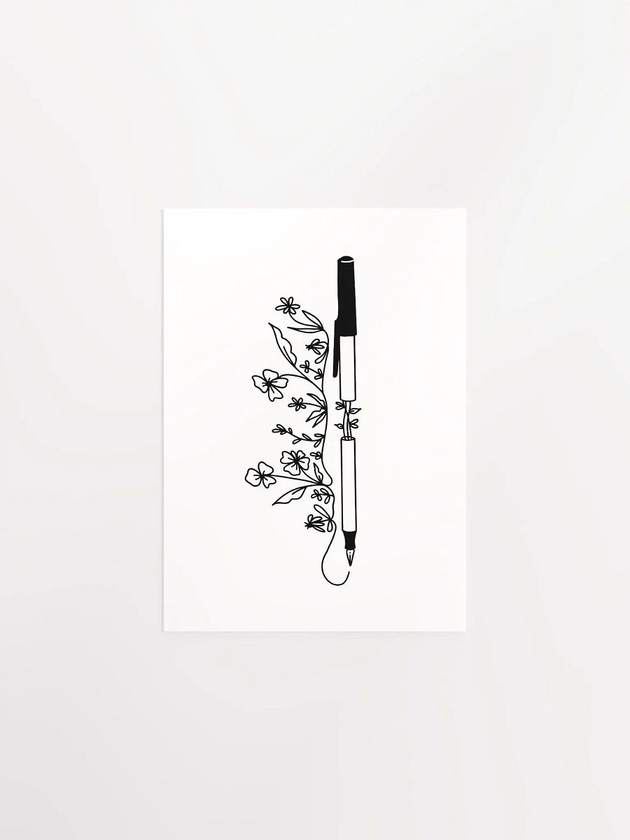 Free Writing Art Print product image (1)