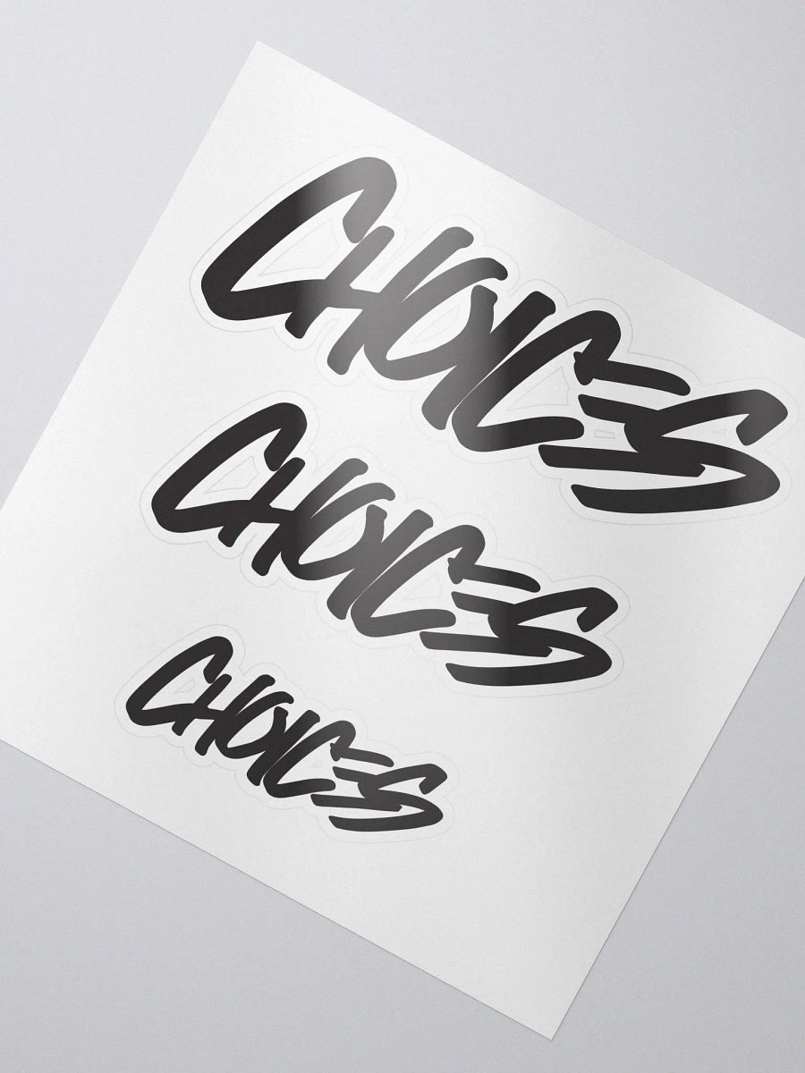 CHOICES Handwritten Logo product image (2)