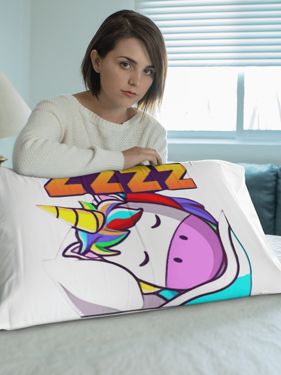 Sleepy Pillow - One Side Print product image (3)