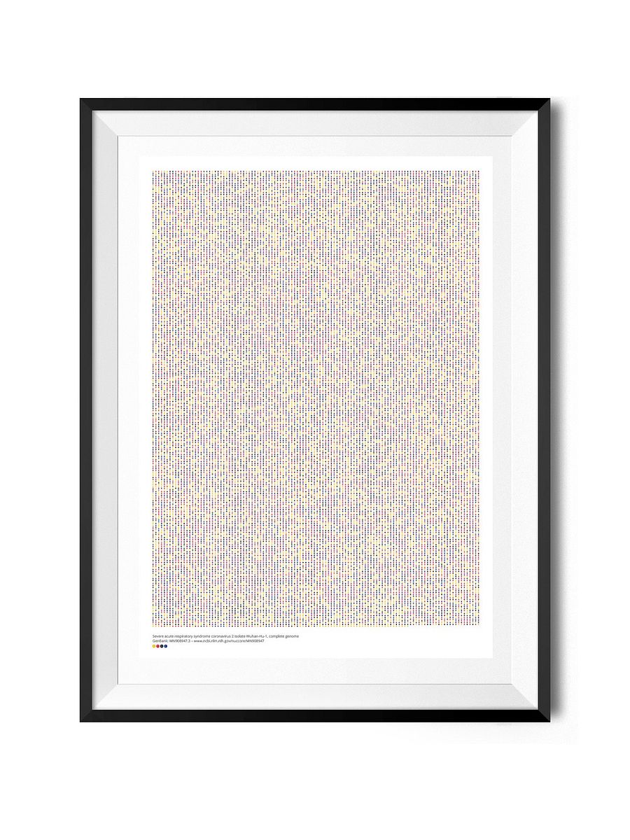 Coronavirus Genome Poster (Digital file) product image (1)