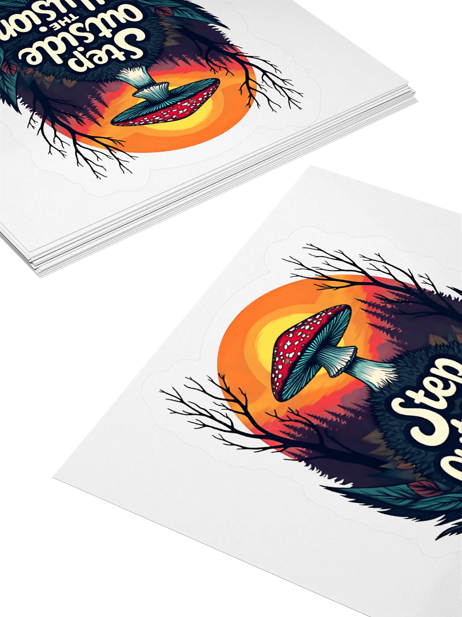 Step Outside The Illusion Sticker product image (4)