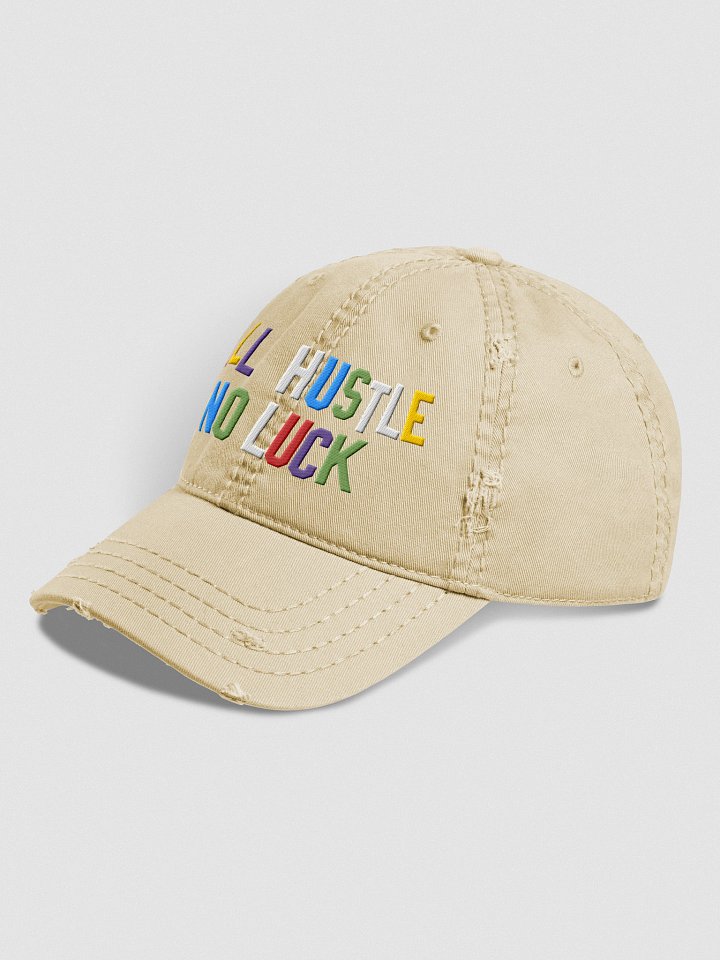 All Hustle No Luck - Distressed Cap product image (18)