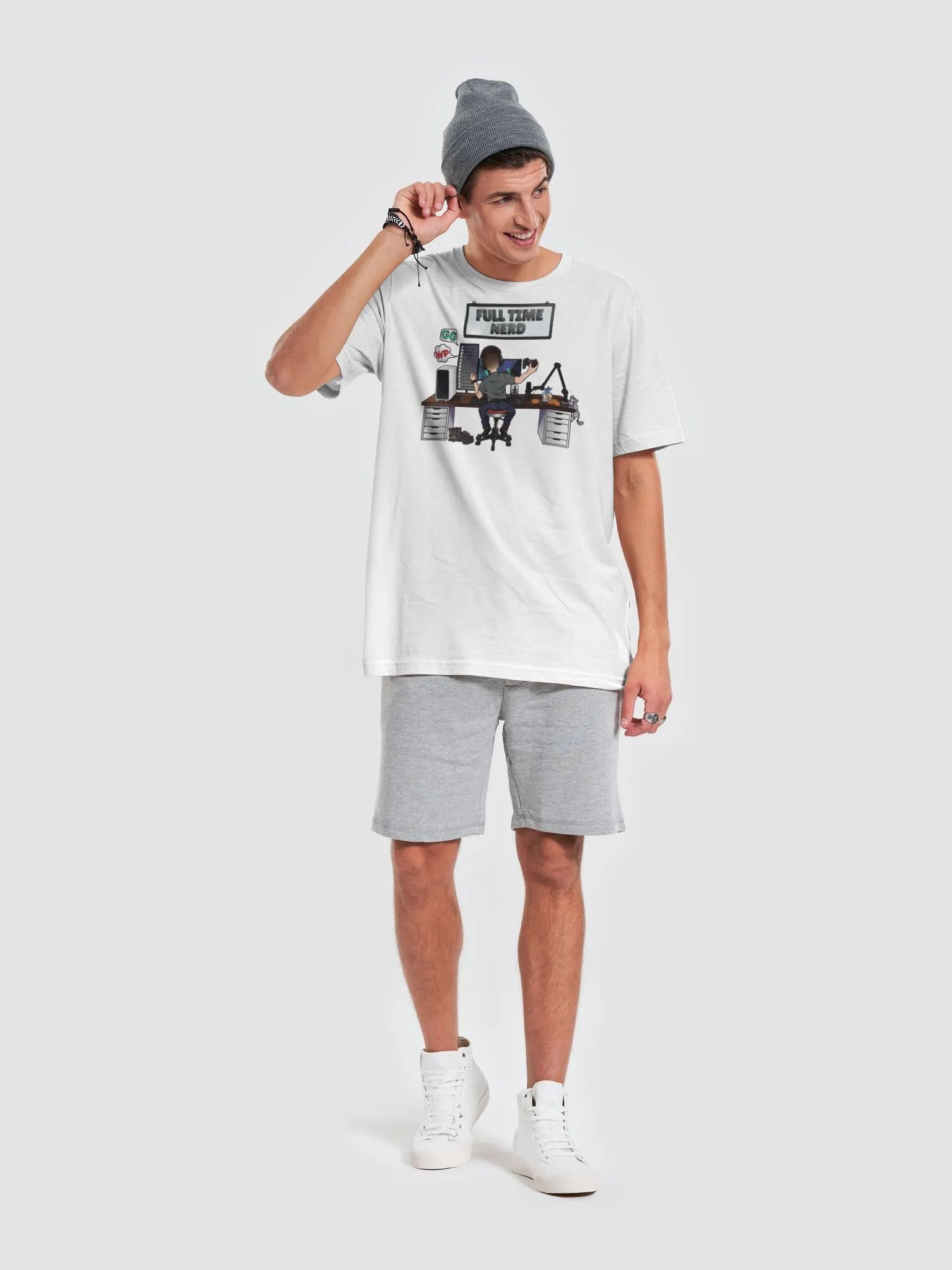 Full Time Nerd - Tee product image (4)