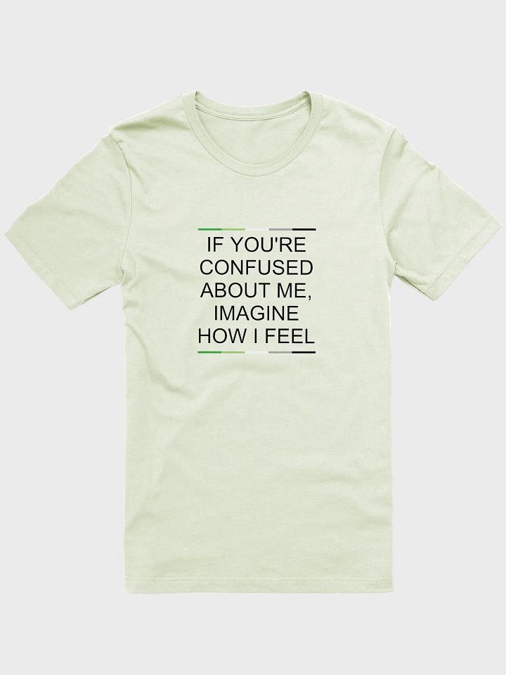 confused aromantic t-shirt product image (1)