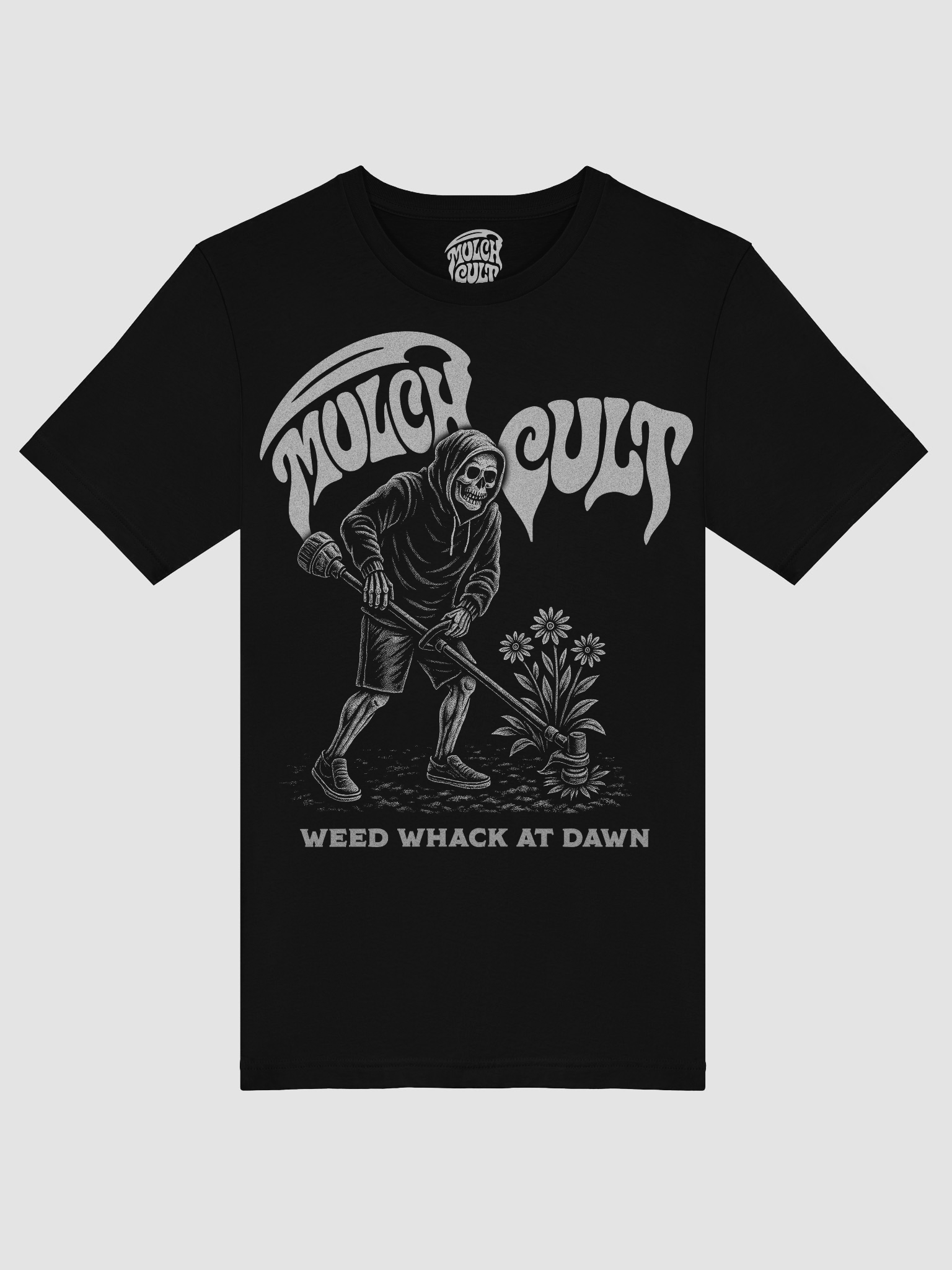 Mulch Cult Weed Whack at Dawn T-Shirt product image (3)