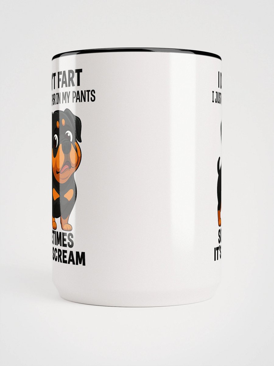 Farting Rottweiler Ceramic Mug product image (5)