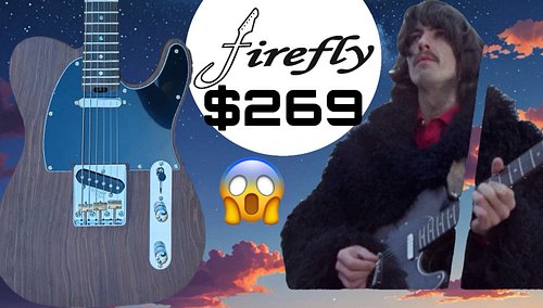 New video just dropped on my YouTube channel featuring @fireflyguitarsofficial #firefly #guitar #review