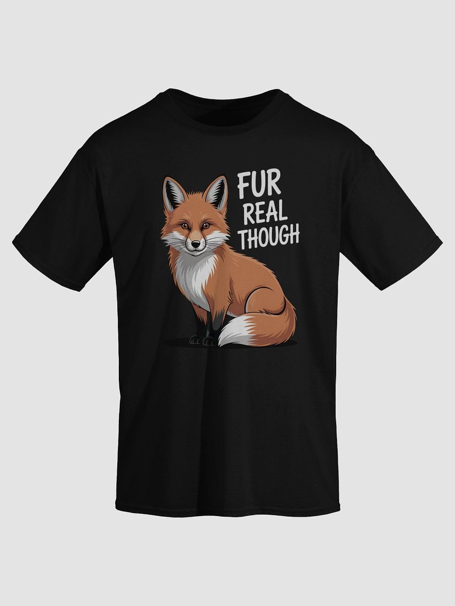 FUR REAL THOUGH Fox Graphic Tee product image (28)