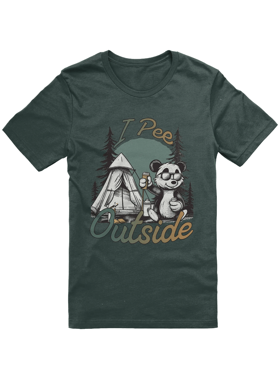 I Pee Outside - Funny Campfire T-shirt product image (1)