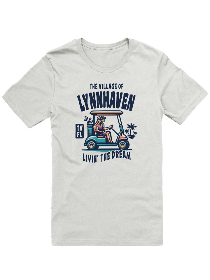 The Village of Lynnhaven TV FL Golf Cart Design T-Shirt product image (4)