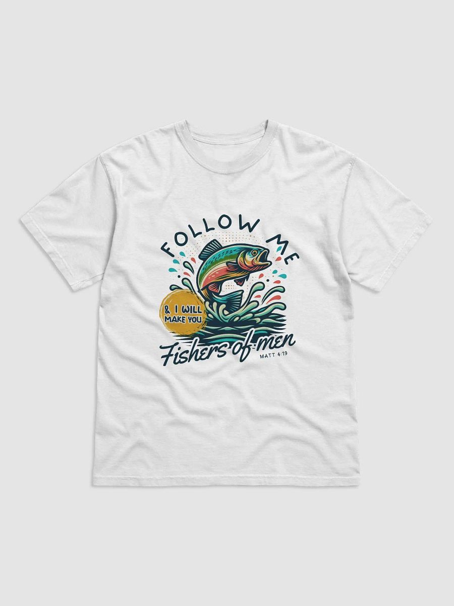 Follow Me and I Will Make You Fishers of Men Heavyweight Tee product image (51)