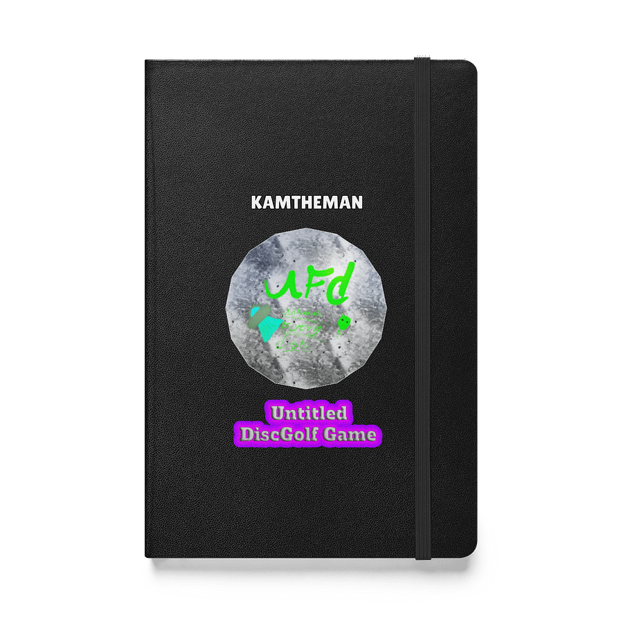 KAMTHEMAN's DiscGolf Dreams Hardcover Journal product image (1)