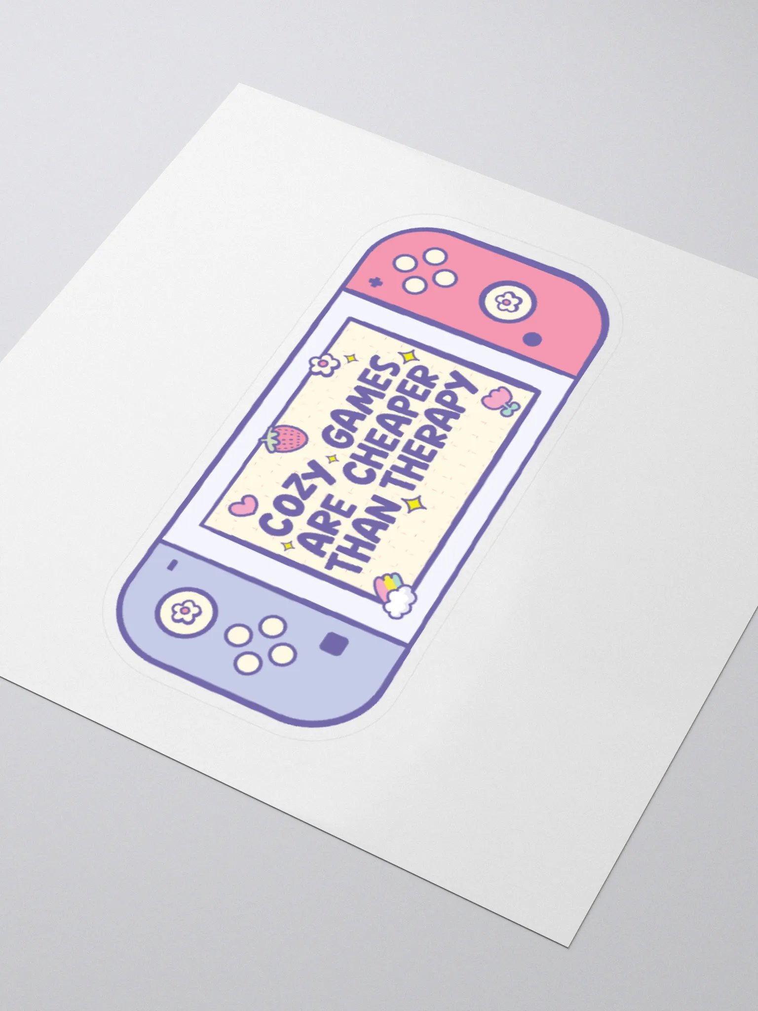 Cozy Gaming Sticker product image (5)