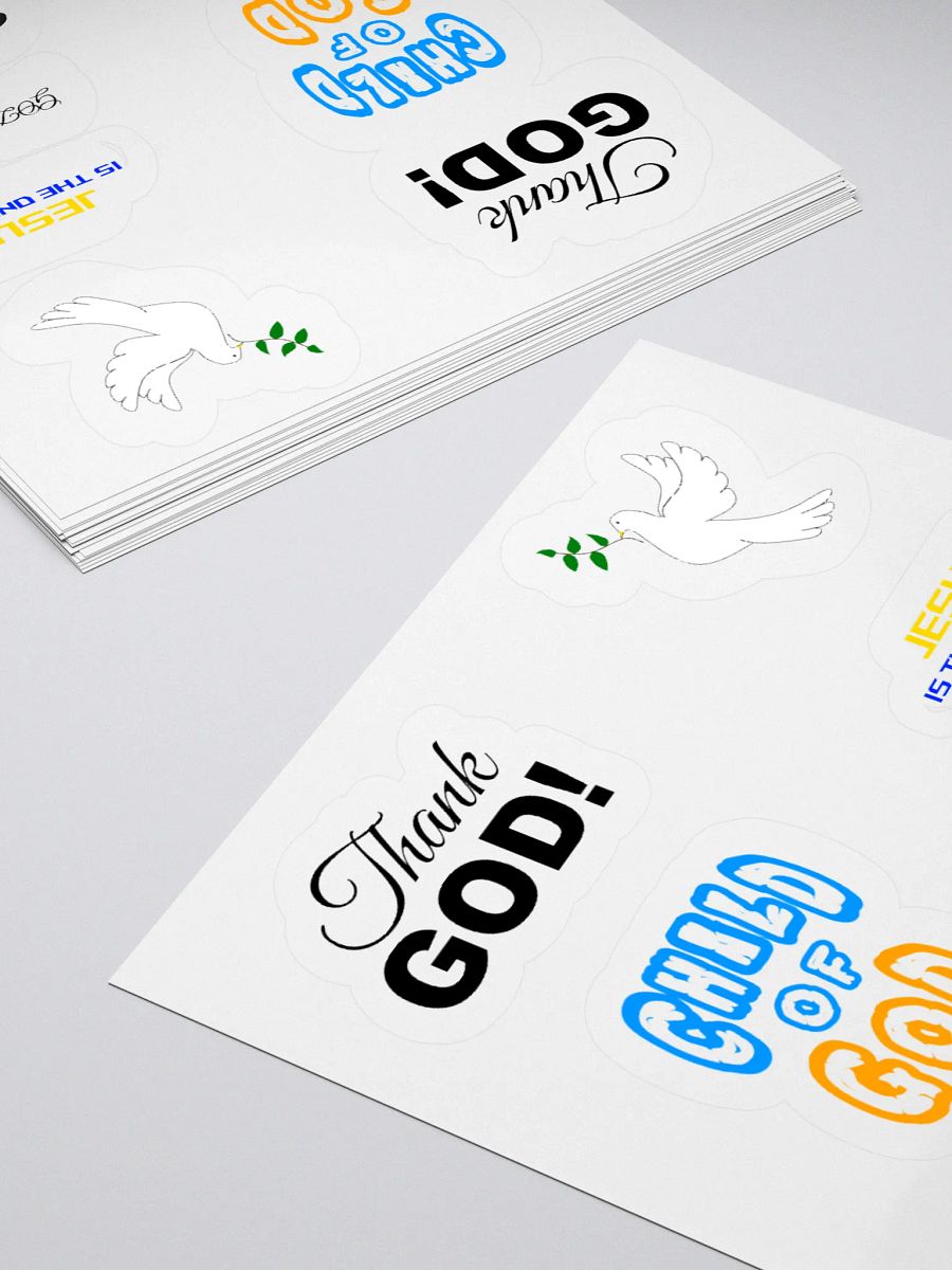 Child of God Kiss Cut Stickers product image (10)