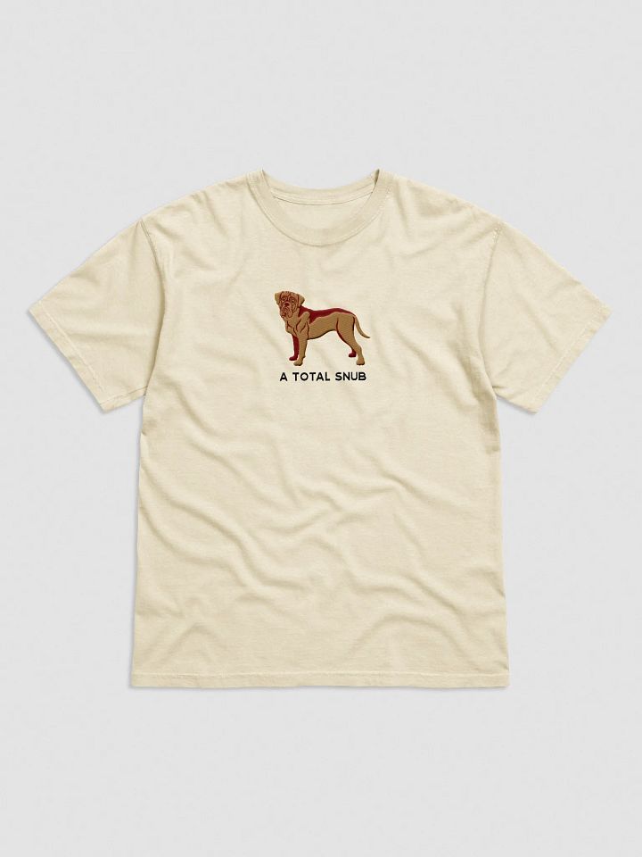 A Total Snub T-Shirt(Embroidered) of a Dogue de Bordeaux product image (33)
