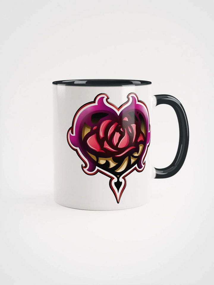 Zagarose 11oz Ceramic Mug with Color Inside product image (1)