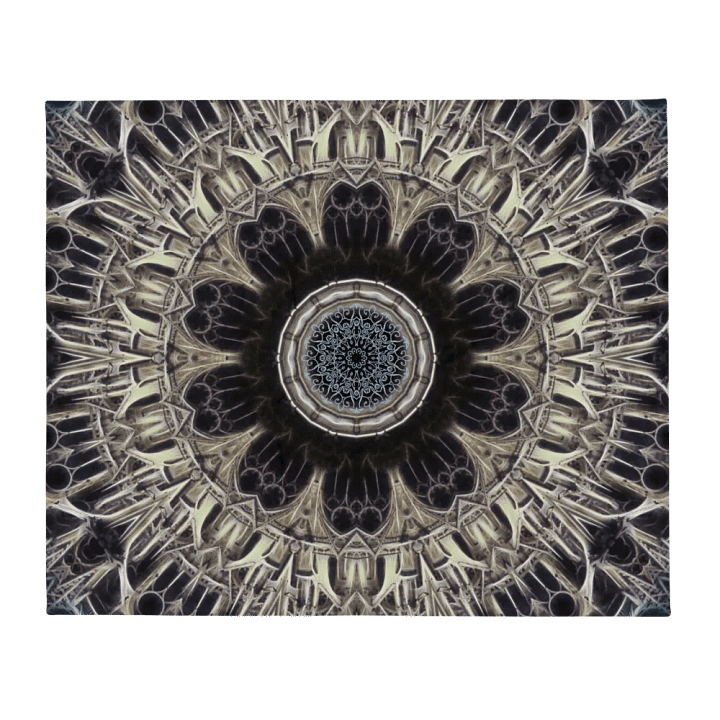 Cathedral Kaleidoscope Throw Blanket product image (13)