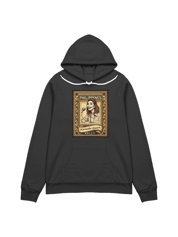 Karaoke Queen Stamp Hoodie product image (2)
