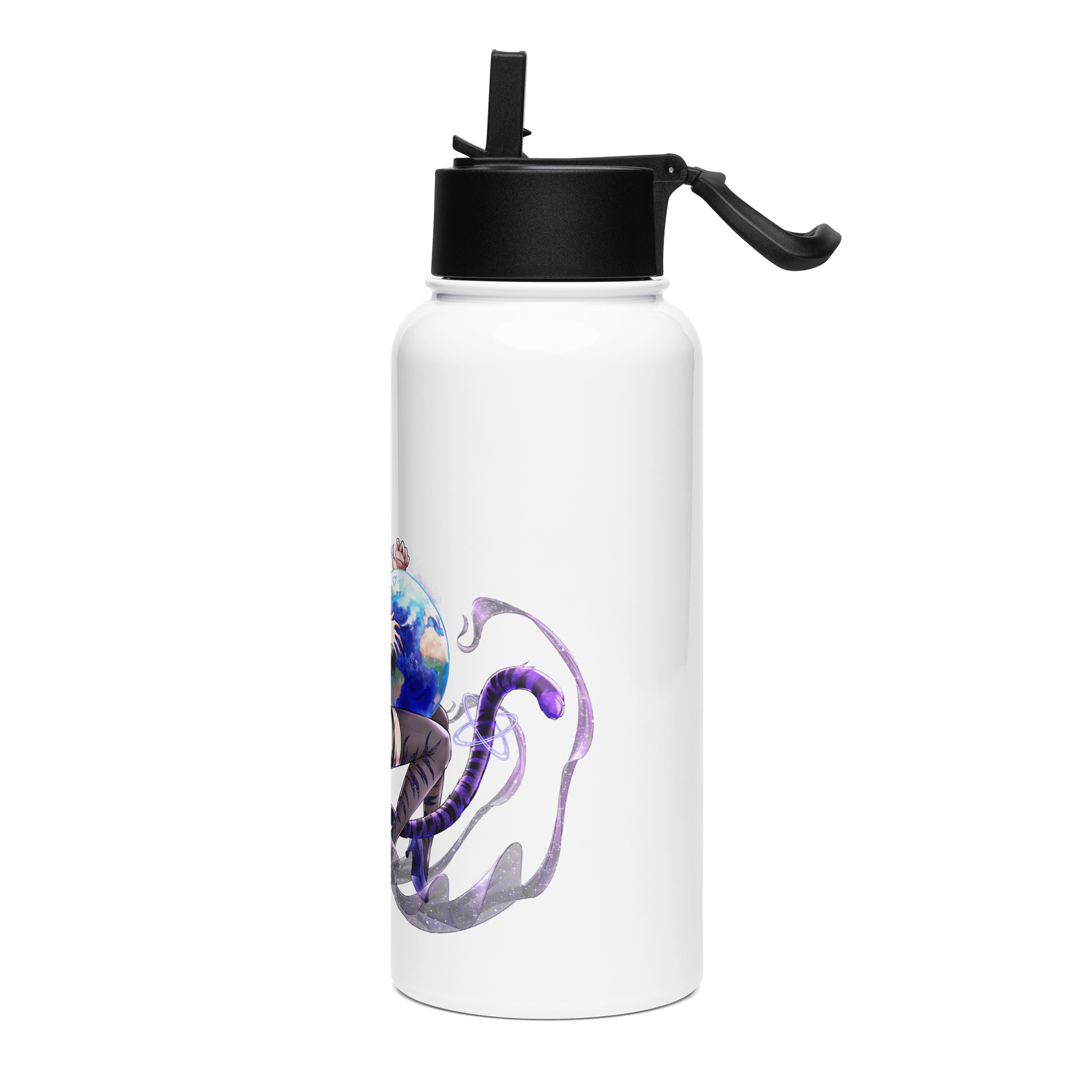 Floating Moona Stainless Steel Water Bottle with a Straw Lid product image (3)