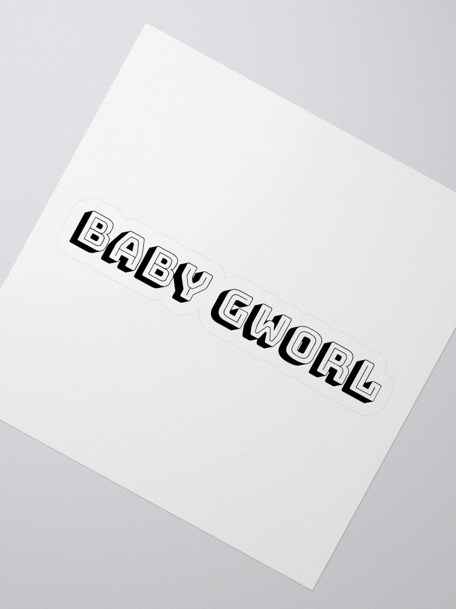 Baby Gworl Sticker product image (2)